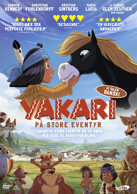 Yakari på store eventyr  (DVD)